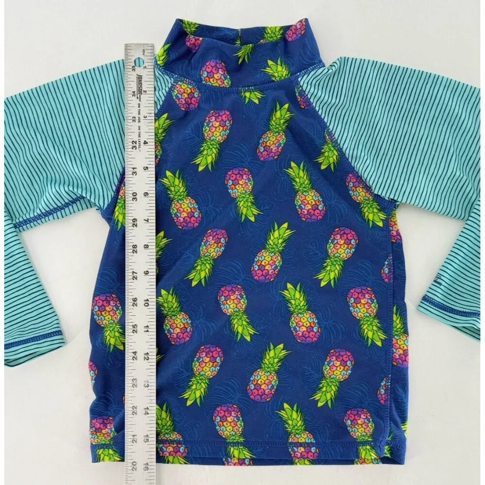 UV Skinz Girl’s Long Sleeve Swim Shirt Size 7 UPF 50+ Summer‎ Top Only
